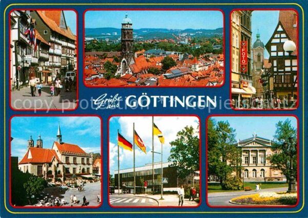 Goettingen Niedersachsen Stadtpartien Universitätsstadt