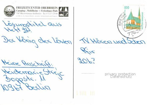 Rheinmuenster Stollhofen Freizeitcenter Oberrhein – Bild 2