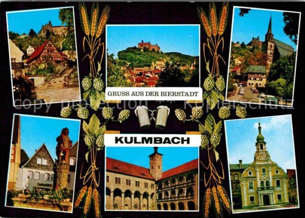 Kulmbach Bierstadt Kirchen Burg