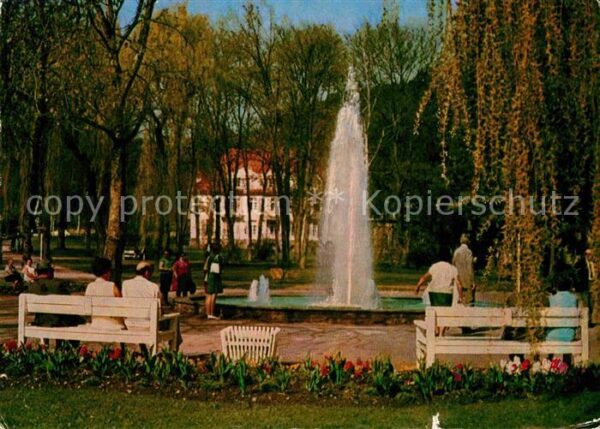 Bad Mergentheim Fontänenbrunnen am Kurpark