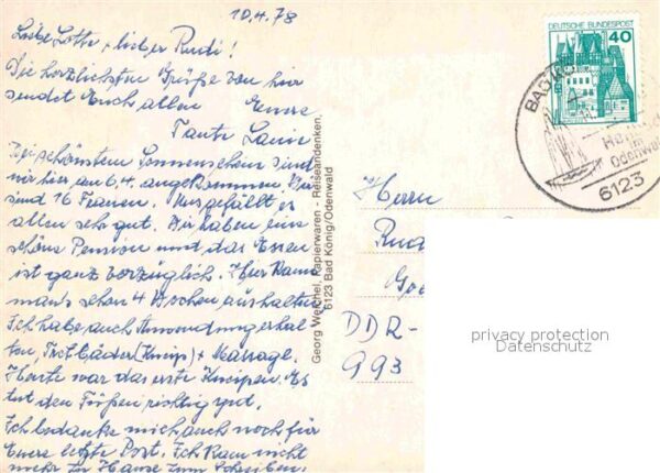 Bad Koenig Odenwald Kirchenpartie See – Bild 2