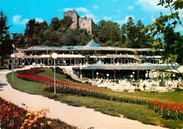 Badenweiler Heilbad mit Burg