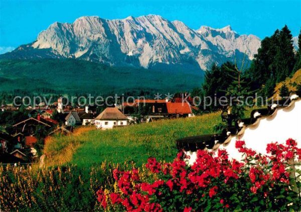 Wallgau gegen Wettersteingebirge