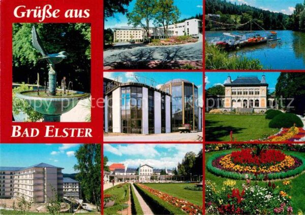 Bad Elster Brunnenklinik Vogtlandklinik Kurhaus Pa