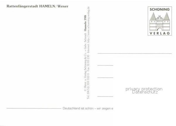 Hameln Weser Osterstraße Hochzeitshaus Bäckerstrasse – Bild 2