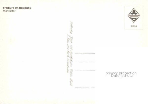 Freiburg Breisgau Martinstor – Bild 2