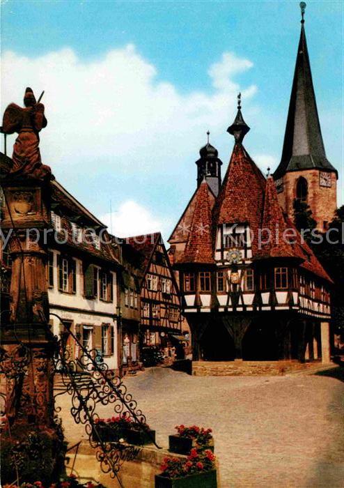 Michelstadt ältestes Rathaus Deutschlands