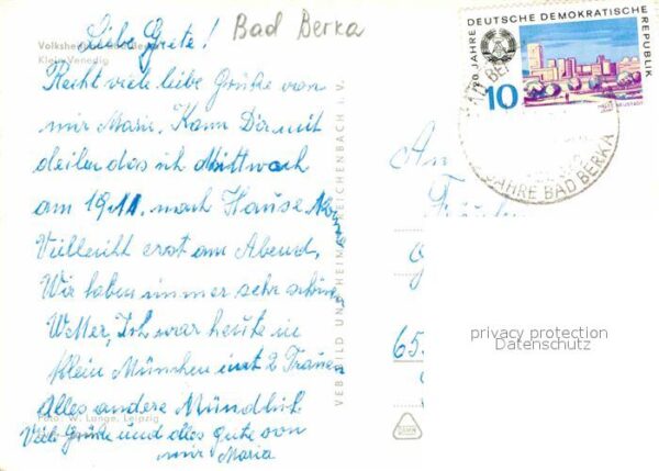Bad Berka Klein Venedig Volksheilbad – Bild 2
