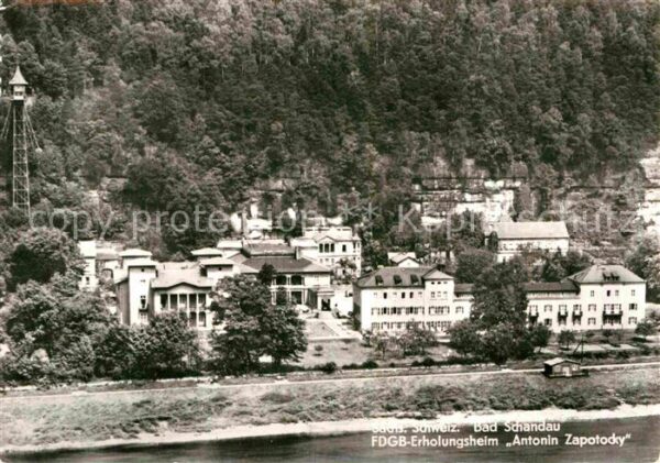 Bad Schandau FDGB Erholungsheim Antonin Zapotocky