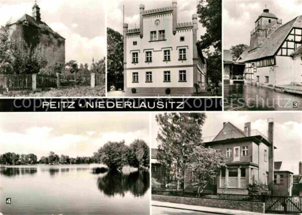 Peitz Festungsturm Rathaus Hammerwerk Peitzer