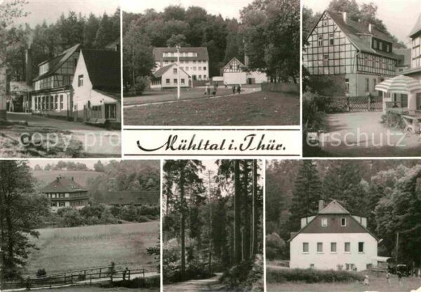 Muehltal Thueringen Naupoldsmühle Waldmühle Schlössersmühle
