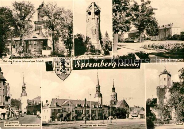 Spremberg Niederlausitz Rat des Kreises Georgenbergturm Friedri