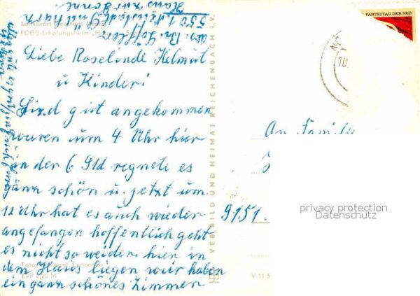 Neustadt Harz FDGB Erholungsheim Haus zur Sonne – Bild 2