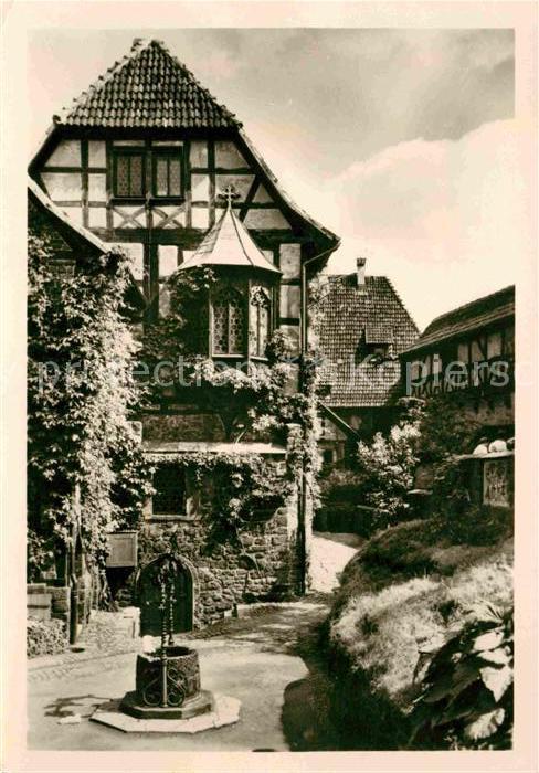 Eisenach Thueringen Wartburg Burgvogtei mit Nürnberger Erke
