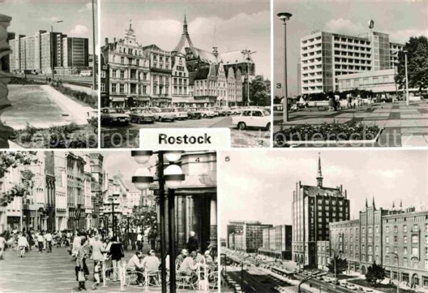 Rostock Wohnhochhaus Vögenteichplatz Ernst Thäl