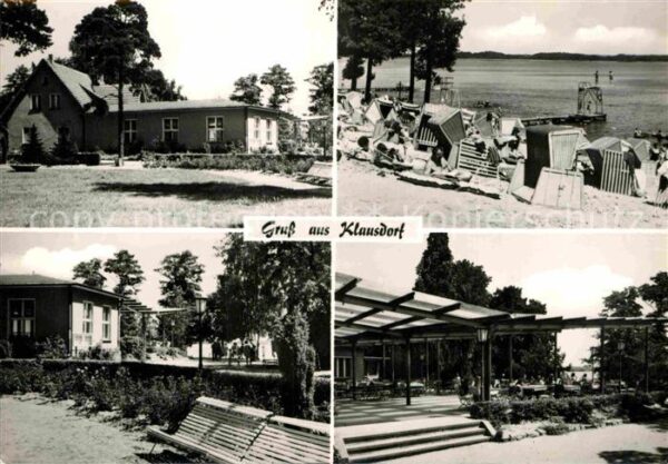Klausdorf Stralsund Gaststätte Restaurant Strand Handabzug