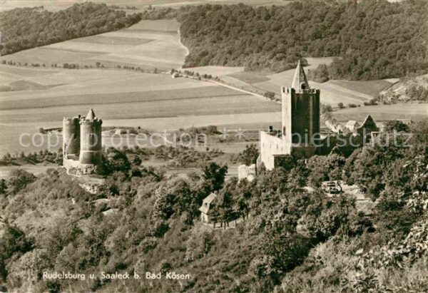 Rudelsburg und Burg Saaleck