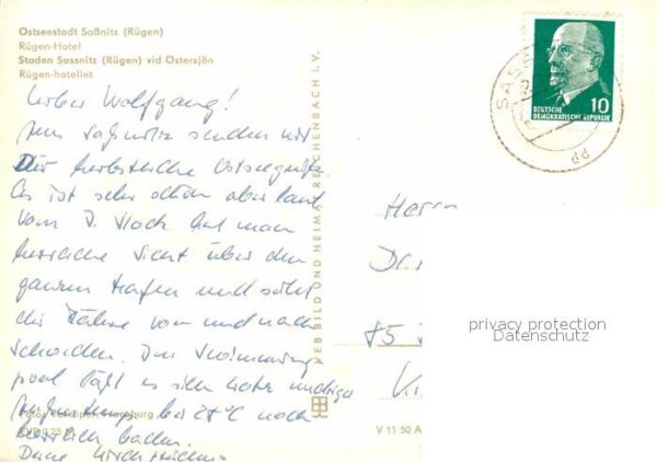 Sassnitz Ostseebad Ruegen Rügen Hotel – Bild 2