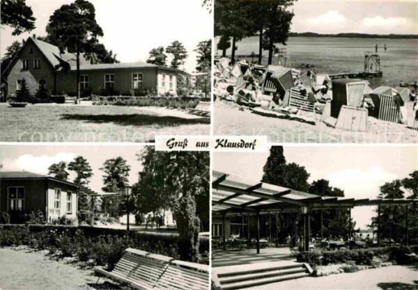 Klausdorf Stralsund Gaststätte Restaurant Strand Handabzug
