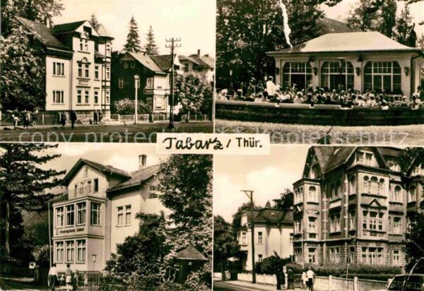Tabarz FDGB Ferienheim Erholungsheime Kurkonze
