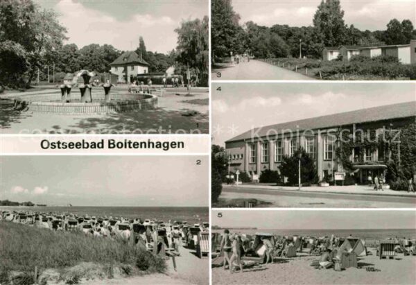 Boltenhagen Ostseebad Wasserspiele Strand Promenade Campingpl