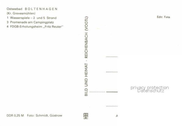Boltenhagen Ostseebad Wasserspiele Strand Promenade Campingpl – Bild 2