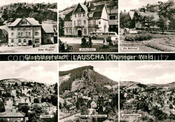 Lauscha Hotel Kulturhaus Bahnhof Tierberg Unter