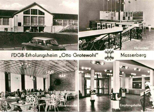Masserberg FDGB Erholungsheim Otto Grotewohl Halle