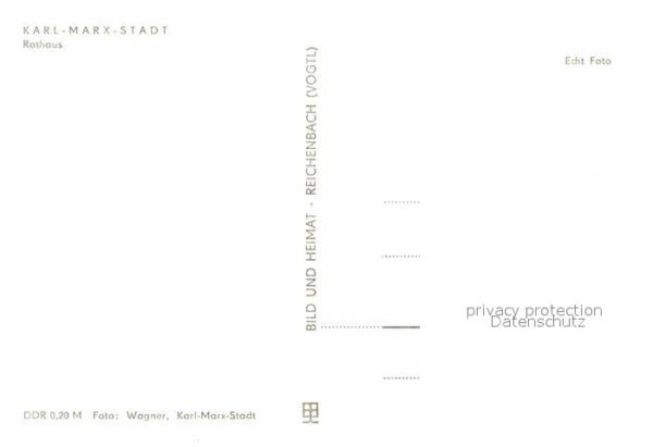 Karl-Marx-Stadt Rathaus – Bild 2