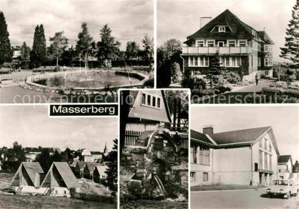 Masserberg Kurpark Augenheilstätte Werraquelle FDG