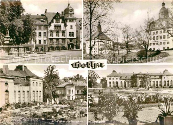 Gotha Thueringen Ratskeller Schloss HO Cafe Orangerie