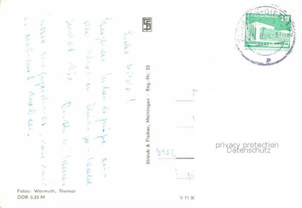 Dietharz Tambach Gaststätte Felsenthal Waldgaststätte Am – Bild 2