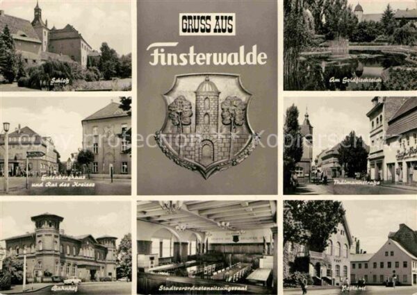 Finsterwalde Schloss Gutenberghaus Rat des Kreises B