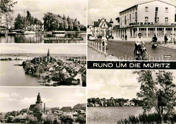 Waren Mueritz und Umgebung Mecklenburgische Seenplatt