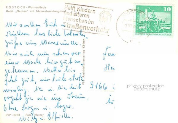 Warnemuende Ostseebad Hotel Neptun Meeresbrandungsbad – Bild 2