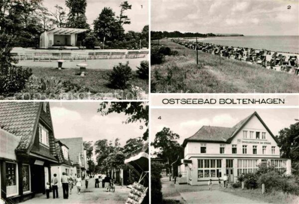 Boltenhagen Ostseebad Freilichtbühne Strand Mittelweg FDGB Er