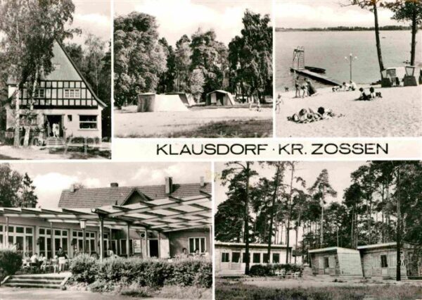 Klausdorf Mellensee Badestrand Campingplatz Bungalows Gasts