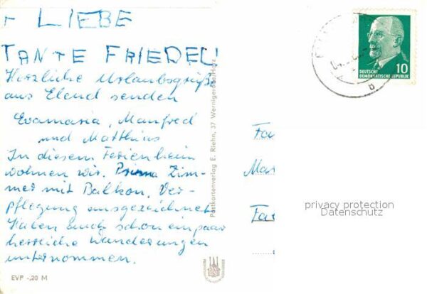 Elend Harz FDGB Ferienheim Völkerfreundschaft Höhe – Bild 2