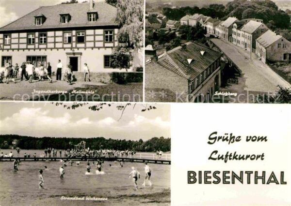 Biesenthal-Bernau Jugendherberge Schlossberg Strandbad Wu