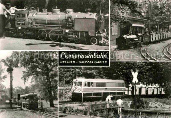 Dresden Pioniereisenbahn Grosser Garten