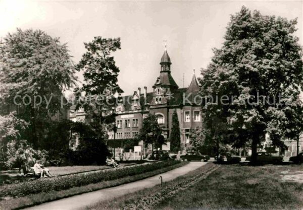Bad Schmiedeberg Kurhaus Eisenmoorbad Dübener Heide