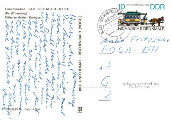 Bad Schmiedeberg Kurhaus Eisenmoorbad Dübener Heide – Bild 2