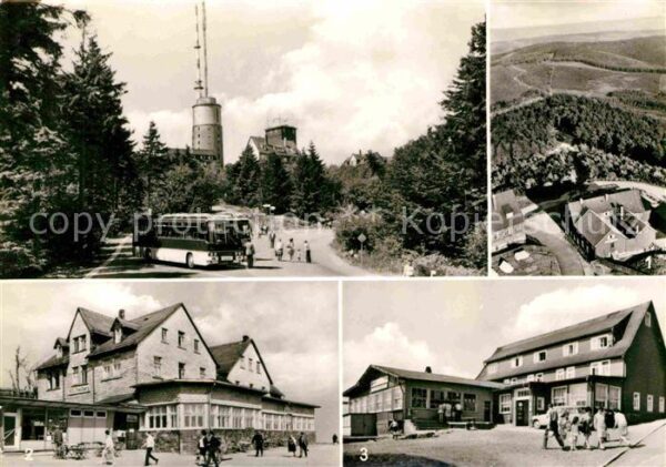 Grosser Inselsberg Turm HO Gaststätte Berggasthof Stöhr