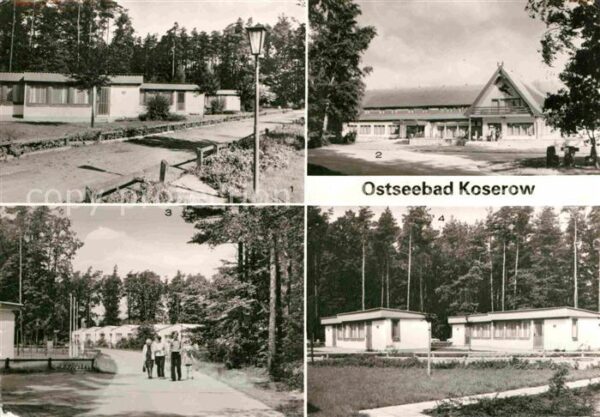 Koserow Ostseebad Usedom Forstferienobjekt Damerow Bungalows Gas