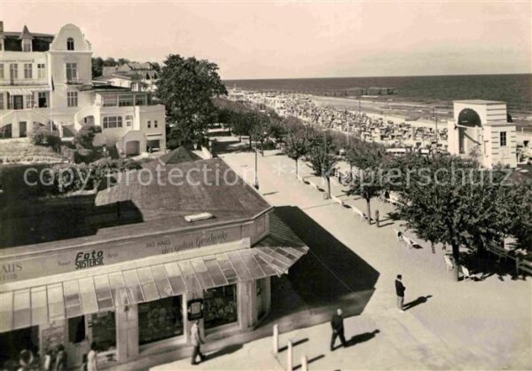 Bansin Ostseebad Promenade Strand