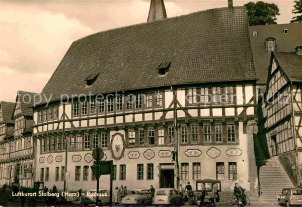 Stolberg Harz Rathaus Fachwerkhäuser Luftkurort