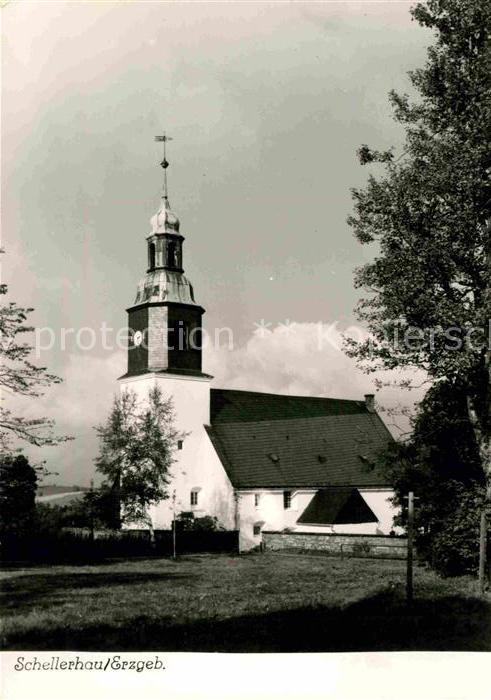 Schellerhau Kirche Handabzug
