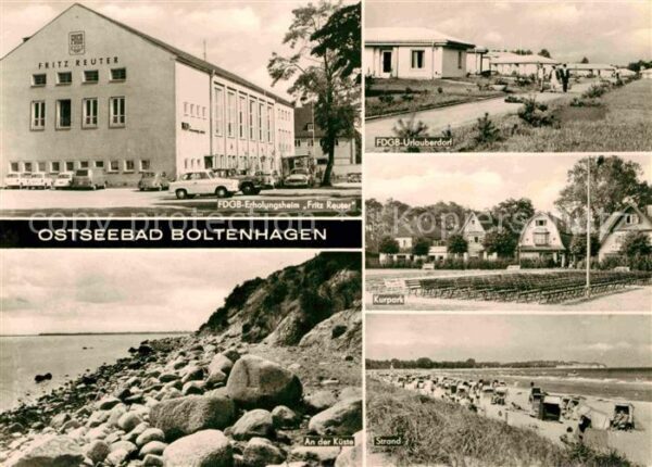 Boltenhagen Ostseebad FDGB Erholungsheim Urlauberdorf Kurpark