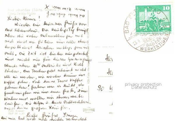 Bad Schandau Clara Zetkin Heim – Bild 2