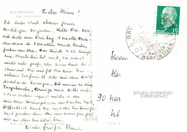 Bad Schandau Clara Zetkin Heim – Bild 2
